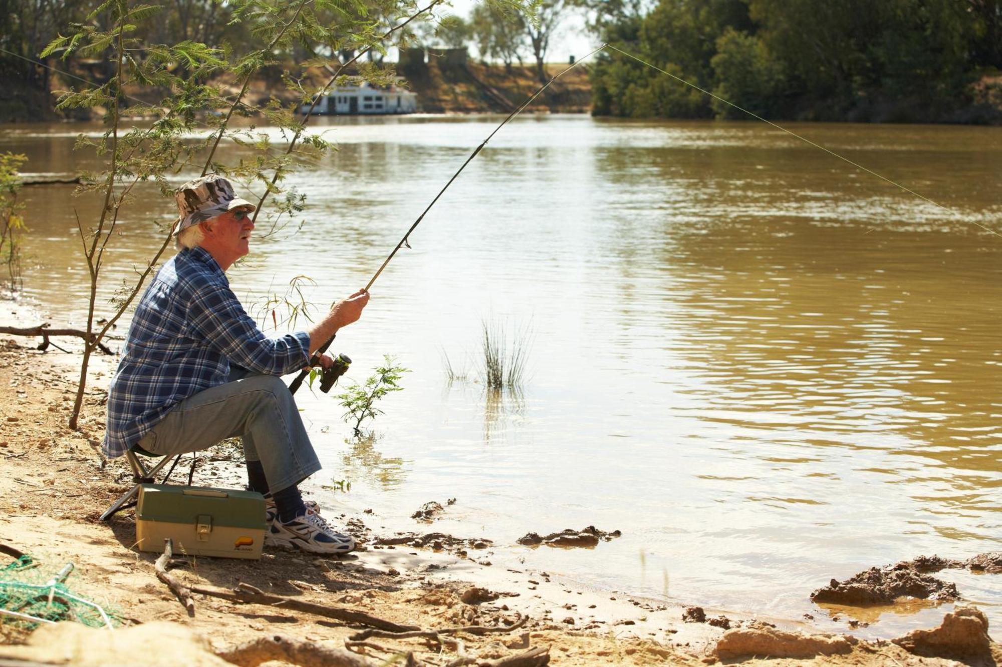 Cadell On The Murray Motel Moama Eksteriør bilde