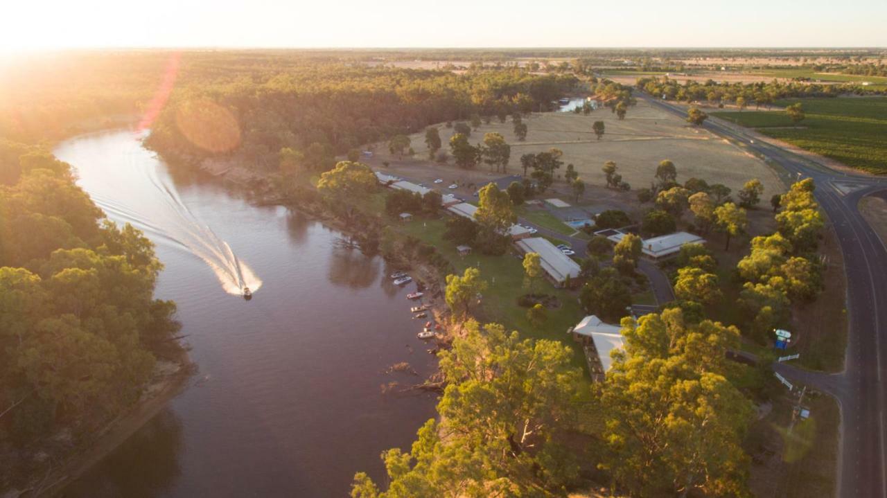 Cadell On The Murray Motel Moama Eksteriør bilde
