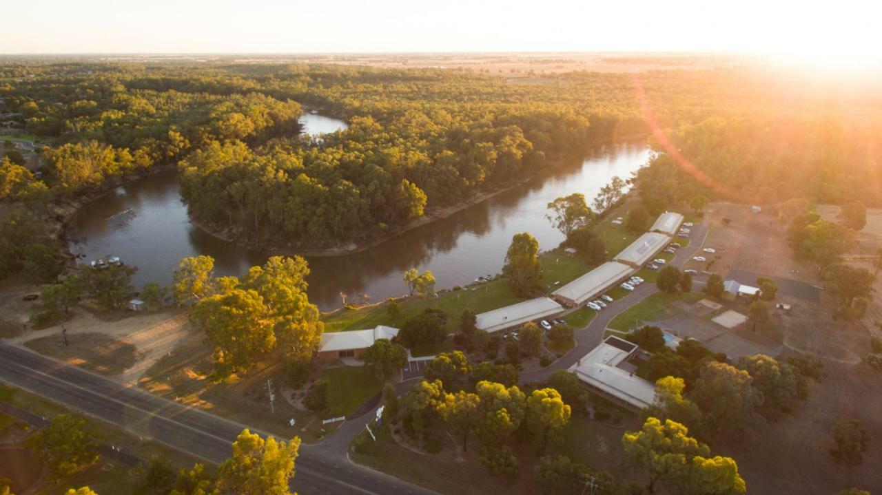 Cadell On The Murray Motel Moama Eksteriør bilde